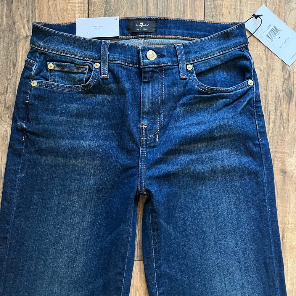 7 FOR ALL MANKIND DOJO Original Trouser Jeans 26 Wash XRT- SEE DESCRIPTION - Picture 3 of 15